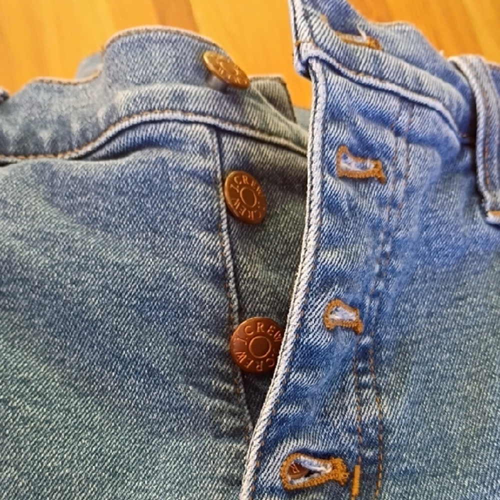 J. Crew Flare Crop Jeans - Classic Blue - Picture 11 of 11